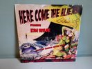 KIM WILDE 'HERE COME THE ALIENS' SIGNED AUTOGRAPHED YELLOW VINYL LP NEW