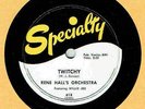 RHYTHM 'N BLUES 78 : RENE HALL ORCHESTRA ON SPECIALTY 618 IN E CONDITION