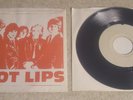 HOT LIPS Detroit Power Pop Post Punk 45 Hold On To Me Test Pressing W Blank Back