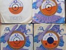 4 X TROJAN REGGAE 45'S - PIONEERS/RICO/MELODIANS/RAY MARTELL/RUDIES - LISTEN