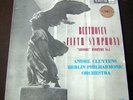 ASD 267 W/G Beethoven fifth symphony Cluytens LP vinyl record VG