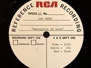 LOU REED Satellite of Love RARE RCA ACETATE 1972 Original Authentic DAVID BOWIE
