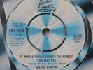 David Ruffin - I Can't Stop The Rain / My Whole World Ended - Motown 1977 EXC