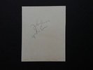 JOHN LENNON / YOKO ONO, handsigned page.