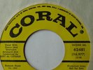 1966 Northern Soul 45 DANNY HARRISON Girl, Girl, Girl / Broken and Blue dj promo