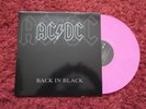 RARE AC/DC Back in Black Pink Marbled Vinyl