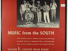 V/A - Music From The South Vol. 1: Country Brass Bands LP - Folkways VG+