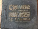 Cavalleria Rusticana complete opera over 10 shellac 78rpm discs c.1915