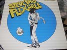 Steve Vai Flexable Original LP 1st Press White Cover Vinyl EX+ TO N/M W/SHRINK