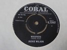 Jackie Wilson - Whispers 1966 UK 45 CORAL NORTHERN SOUL EX+