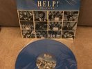 THE BEATLES - HELP  IN CONCERT Lp In Shrink LIMITED EDITION BLUE VINYL