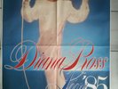 DIANA ROSS  1985    orig. Concert - KONZERT - Poster 118 x 84 cm BIG POSTER