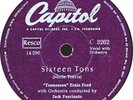 78 RPM - Tennessee Ernie Ford - Sixteen Tons - 1955