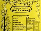 HALBEMOND OPEN AIR - 1981 - Konzertplakat - Embryo - Schröders Road - Poster