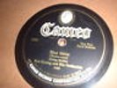 78RPM Cameo 1092 Bob Haring, Blue Skies, Sam Lanin, You Went Away too Far V+