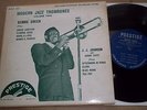 BENNIE GREEN / J.J. JOHNSON Modern Jazz Trombones Prestige - PRLP 123 (10 inch)