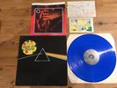 PINK FLOYD LP DARK SIDE OF THE MOON BLUE VINYL DC13 1978 EX Vinyl