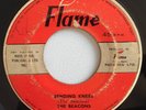 BEACONS - BENDING KNEES - TALKING ANOTHER GIRL - FLAME ( RARE ROCKSTEADY 7 )