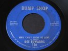 Dee Edwards   Why Can't There Be Love   Bump Shop   northern soul / funk 45 HEAR