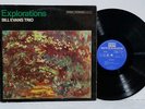 BILL EVANS TRIO Explorations ORIG '61 LP RIVERSIDE RLP 9351 Stereo HOLLAND Press