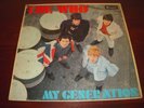THE WHO MY GENERATION 1965 ORIG UK BRUNSWICK GARAGE BEAT LP 1st PRESS