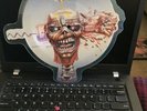 IRON MAIDEN Can I Play With Madness Die-Cut SHAPED PICTURE DISC