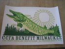 PEARL JAM - CCFA Benefit Milwaukee June 29/30 2006 Travis Bone S/N Poster