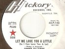 JIMMY ELLEDGE Let Me Love You A Little HICKORY PROMO  NORTHERN SOUL 45