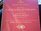 Mascagni/Leoncavallo/Karajan   Cavalleria Rusticana, I Pagliacci   2 lps    DGG