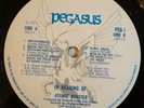 Atomic Rooster LP In hearing of UK Pegasus 1st press NEAR MINT VINYL  ))))