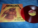 METALLICA -JUMP IN THE FIRE- VERY HARD TO FIND LTD EDITION RED VINYL 12