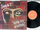 SWEET GIVE US A WINK CAPITOL ECS-80460 Japan VINYL LP