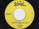 STARDAY Custom Bopper BILL JOHNSON Umm Boy You're My Baby/Lonesome Daddy M- HEAR