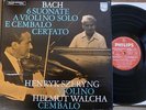 HENRYK SZERYNG - HELMUT WALCHA / BACH  / PHILIPS