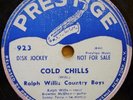 RALPH WILLIS COUNTRY BOYS BLUES 78 PRESTIGE 923 COLD CHILLS