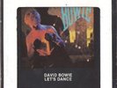 DAVID BOWIE Let's Dance RARE 8 track tape RECORD CLUB 1983 EXCELLENT NICE