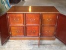 Large Vinyl Storage - Antique Sideboard