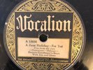 Vocalion 15656 Bennie Goodman's Boys A JAZZ HOLIDAY  1928 E 78 rpm jazz His 1st