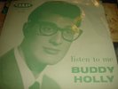 BUDDY HOLLY  LISTEN TO ME coral -1C p/s EP EX-+ EX RARE COPY PEGGY SUE EVERYDAY