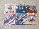 SIX  Beatles LP Vinyl Albums Meet the Beatles Sgt Peppers Magical Mystery Tour