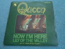 QUEEN NOW I'M HERE EMI 1J 006-96255 FREDDIE MERCURY RARE ORIGINAL SPANISH