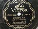 MEMPHIS JUG BAND - ‘LINDBERGH HOP/ SUGAR PUDDING’ 1928 VICTOR 21740
