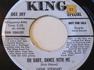 Gene Stewart Oh Baby, Dance With Me Promo 45 Rockabilly-King