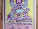 Original 1970 Isle of Wight POSTER Jimi Hendrix The WHO Doors FREE Taste TULL