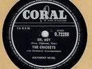 ROCK 'N ROLL 78 : THE CRICKETS W/ BUDDY HOLLY ON UK CORAL Q72298 IN E+ CONDITION