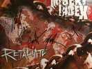 Misery Index - Retaliate LP signiert signed Autogramm // Carcass Bolt Thrower