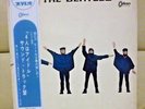 Japan LONG PLAYING label Red Vinyl   THE BEATLES / HELP   OP 7387 Free Shipping