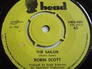 ROBIN SCOTT   THE SAILOR ** 1969 HEAD 45 ACID-FOLK