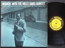 MILES DAVIS Workin' LP PRESTIGE 7166 US 1959 DG MONO John Coltrane Red Garland