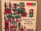 Miguel Aceves Mejia - Mexican Folk Songs LP VG LPM-1077 Mono Vinyl Record